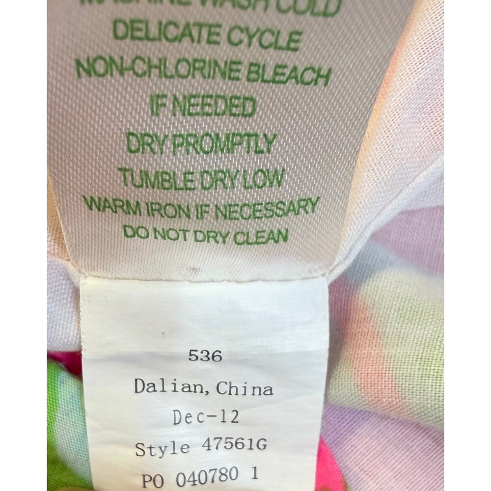 Lilly Pulitzer Girls Mini Claudine Dress Wildflower Multi Floral Size 12 Retired - Picture 6 of 8